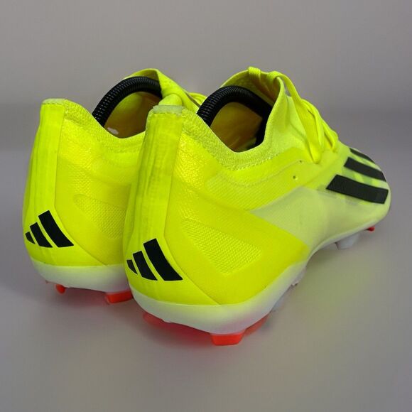 Adidas X Crazyfast Pro FG Men\'s Sz 11.5 Solar Yellow Blk Soccer Cleats IG0601 main image 6